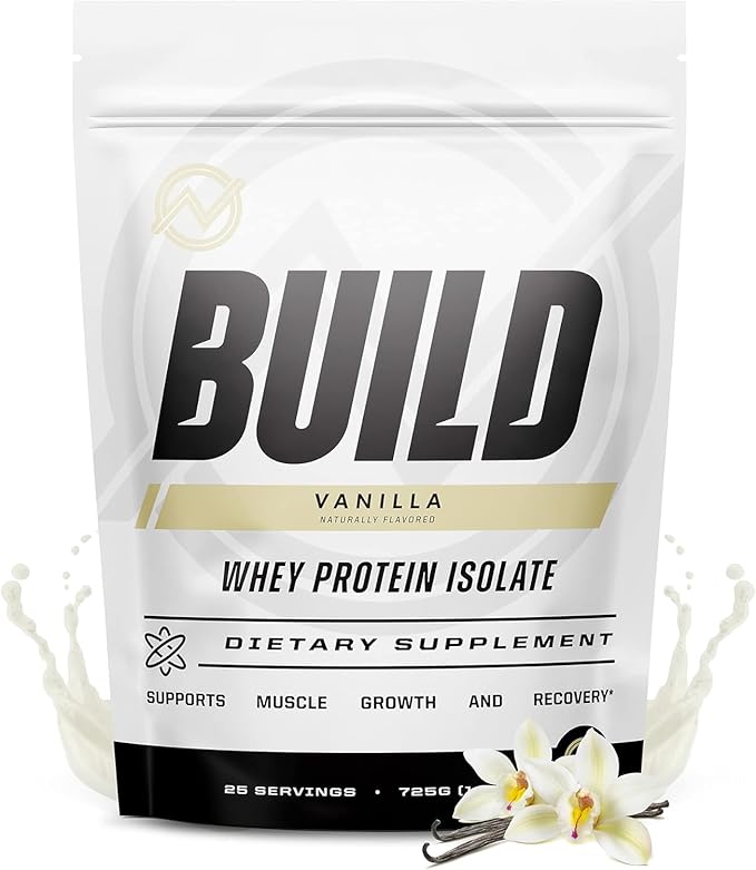 Outwork Nutrition Whey Isolate Protein Powder - Accelerates Muscle Building & Recovery - Low Lactose, Gluten-Free - Post Workout Supplement - Enhanced Protein Synthesis, Vanilla, 1.6lbs