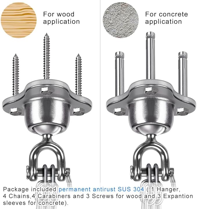 SELEWARE Boxing Punching Bag Hanger, Heavy Bag Hanger Bracket for Heavy Bag Boxing Muay Thai Training Hardware