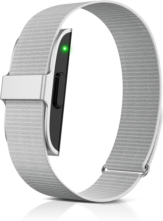 Sleep & Fitness Tracker Wristband for Women Men | 24/7 Heart Rate, Blood Oxygen & Stress Monitor | Step & Calorie Counter | IP68 Waterproof Activity Tracker, No Subscription Fee (Gray)