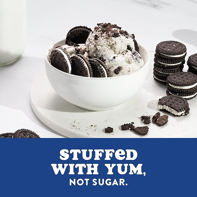 HighKey Keto Sandwich Cookies – Chocolate Cream, 4-Pack, Low Carb, Gluten-Free, No Sugar Added, Grain-Free Snack for Grown-Ups Who Snack Like Kids