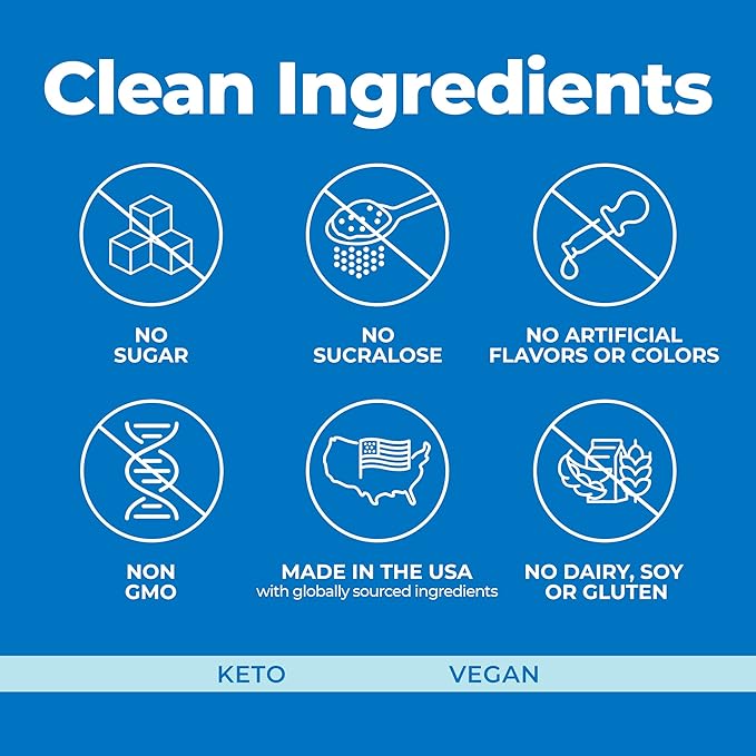 Pureboost Clean Energy Booster, Refreshing Energy Drink Mix with B12 Vitamins, Electrolytes, Antioxidants, Sugar-Free with No Sucralose (Combo Pack, 30 Count)