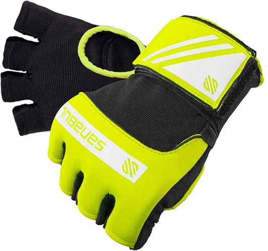 Sanabul Gel Boxing Hand Wraps for Men & Women Muay Thai MMA Kickboxing Quick Wraps Boxing Inner Gloves Wrist Knuckle Protection