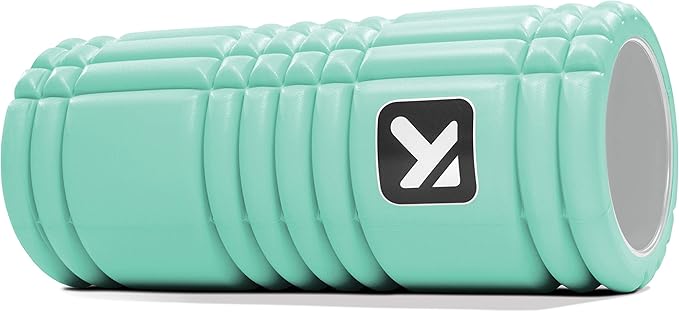 TriggerPoint Grid 1.0 Foam Roller - 13" Multi-Density Massage Roller for Deep Tissue & Muscle Recovery - Relieves Tight, Sore Muscles & Kinks, Improves Mobility & Circulation - Targets Key Body Parts