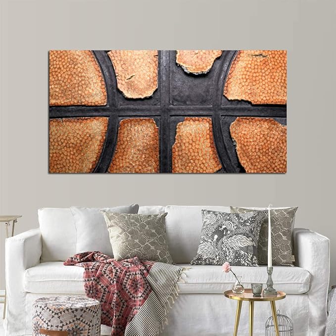 Sport Basketball Canvas Wall Art - Inspirational Basketball Wall Art - Sport Canvas Artwork Picture Print Framed for Home Office Farm Kids Boys Room Wall Decor-20 x40