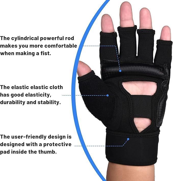 Kickboxing Sparring Gloves MMA Gloves Boxing Gloves for Men Women Kids Half Finger Punching Bag Gloves Fighting Gloves for Men Women Boxing Training