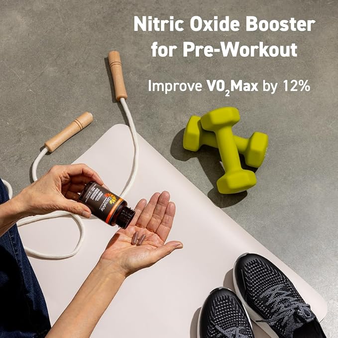 CocoaVia Cardio Health Supplement, 30 Day, 500mg Cocoa Flavanols, Support Heart Health, Boost Nitric Oxide, Blood Circulation, Energy, Vegan, Dark Chocolate, 60 Capsules