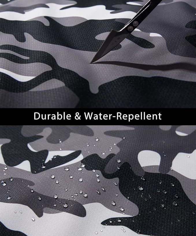 MAGCOMSEN Men's Winter Coats Water Resistant Ski Snow Jacket Warm Fleece Jacket Parka Raincoats With Multi-Pockets