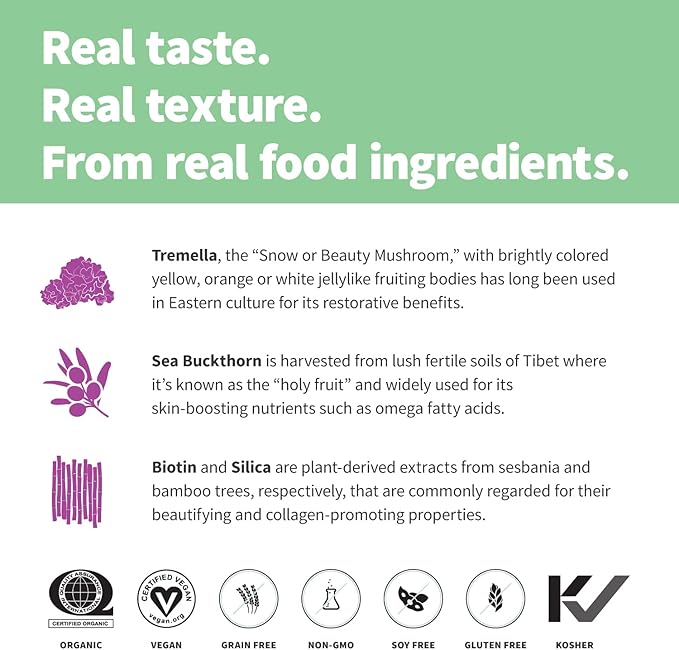 Sprout Living Epic Protein, Plant Based Protein & Superfoods Powder, Pro Collagen, Berry | 15 Grams Organic Protein Powder, Vegan, Non Dairy, Non-GMO, Gluten Free, Low Sugar (0.7 Pound, 12 Servings)