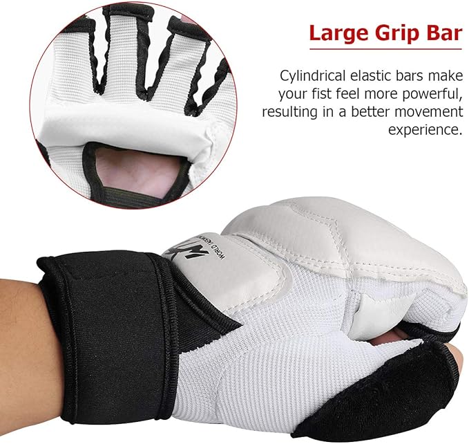 Punch Bag Training Gloves, LangRay MMA Grappling Gloves for Sparring Martial Arts Boxing Training for Adults and Kids