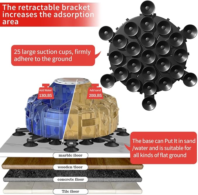 Freestanding Punching Bag with Boxing Gloves, Boxing Bag with Suction Cup Base for Adult Teens-Standing Kickboxing Bag for Home Office Gym