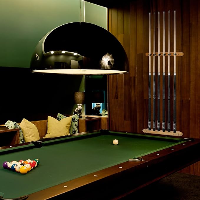 Pool Stick Holder - Wall Mounted with 6/8 Stick Capacity