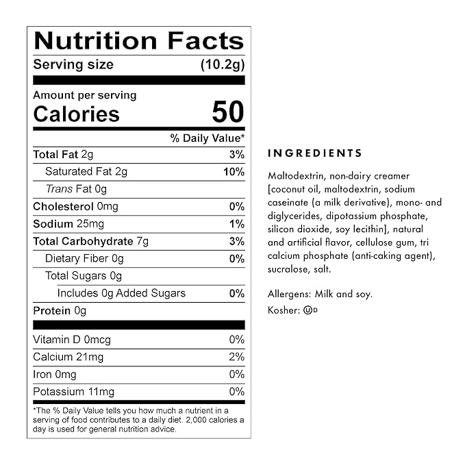 Gosh That’s Good! Sugar-Free White Velvet Chocolate Flavor – 2 lb – Low-Calorie, Lactose-Free