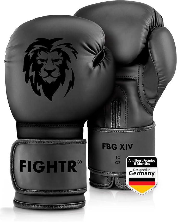 FIGHTR® Boxing Gloves - Maximum Protection & Stability | Boxing Gloves for Boxing, MMA, Muay Thai & Kickboxing | Sizes 8-16 oz