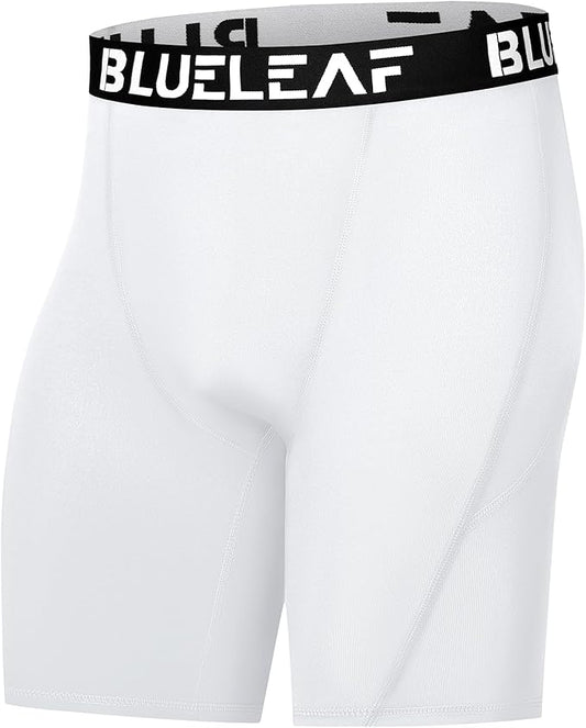Blueleaf Men's Compression Shorts Sports Running Spandex Shorts Performance Athletic Workout Base Layer Underwear
