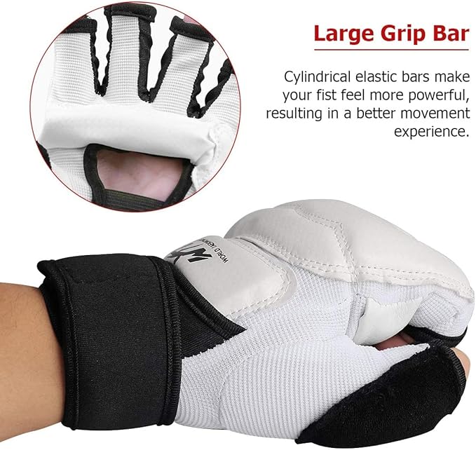 Punch Bag Training Gloves, LangRay MMA Grappling Gloves for Sparring Martial Arts Boxing Training for Adults and Kids