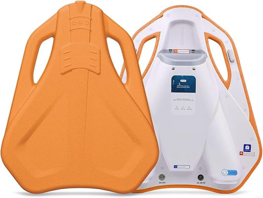 Electric Swimming Kickboard for Kids – 2-in-1 Water Jet & Propeller, Water Scooter Float Board for Swim Training, 6.1kgf Thrust, 24V/4.6Ah Battery, 45 Min Runtime, Load 198 lbs, Summer Pool Toy