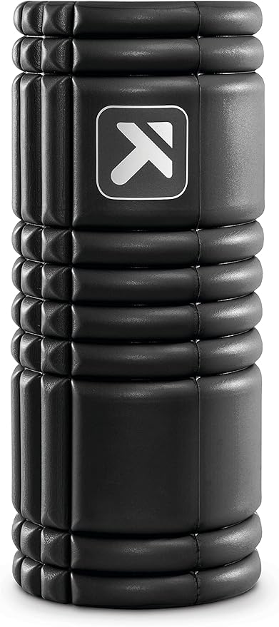 TriggerPoint Grid 1.0 Foam Roller - 13" Multi-Density Massage Roller for Deep Tissue & Muscle Recovery - Relieves Tight, Sore Muscles & Kinks, Improves Mobility & Circulation - Targets Key Body Parts