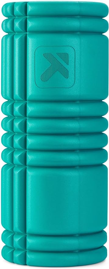 TriggerPoint Grid 1.0 Foam Roller - 13" Multi-Density Massage Roller for Deep Tissue & Muscle Recovery - Relieves Tight, Sore Muscles & Kinks, Improves Mobility & Circulation - Targets Key Body Parts
