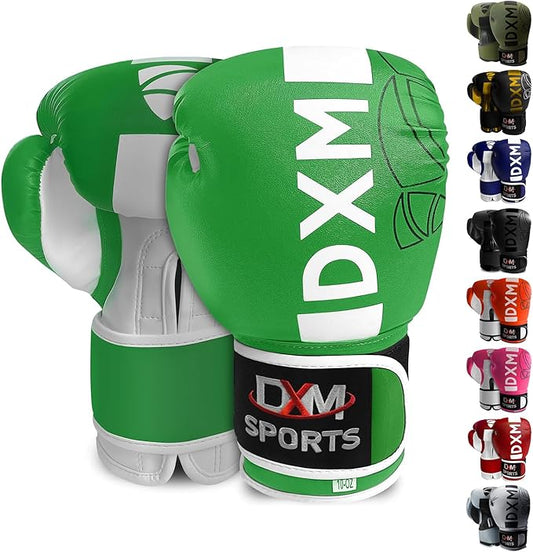 DXM SPORTS Boxing Gloves for Men & Women, Boxing Training Gloves, Kickboxing Gloves, Sparring Gloves, Heavy Bag Workout Gloves for Boxing, Kickboxing, Muay Thai, MMA