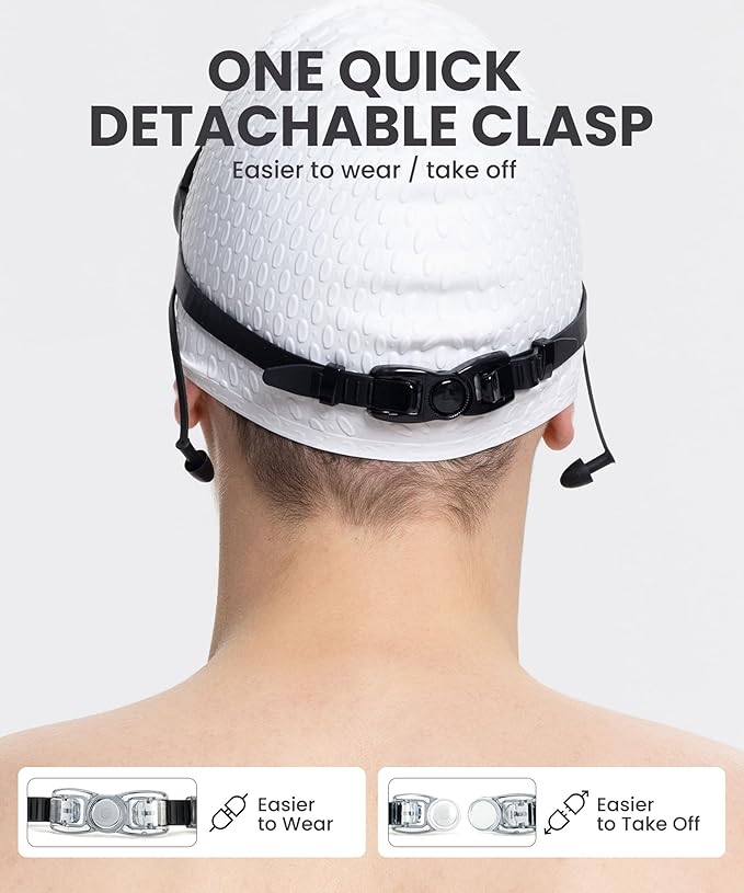 NSSIW Goggles Swimming Adult Swim-Goggles: Wide View with UV400 Protection Anti Fog No Leak for Men and Women 3 Pack