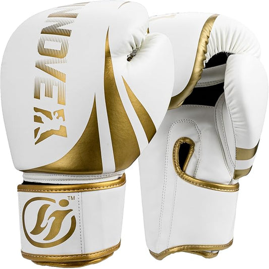 Boxing Gloves for Men & Women, Sparring Training Gloves for Boxing, Kickboxing, Muay Thai, MMA, Heavy Bag Workout Gloves with Multi-Layer Padding, Secure Fit, 10 12 14 16 oz