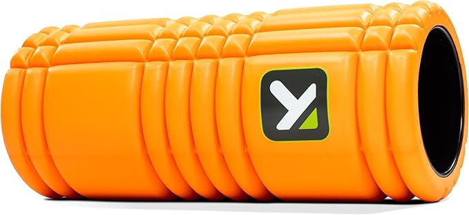 TriggerPoint Grid 1.0 Foam Roller - 13" Multi-Density Massage Roller for Deep Tissue & Muscle Recovery - Relieves Tight, Sore Muscles & Kinks, Improves Mobility & Circulation - Targets Key Body Parts