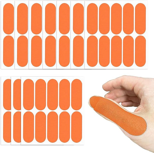 100 PCS Bowling Thumb Tape - Bowling Finger Tape - Thumb Tape Protector for Bowling(Multiple Colors, 1 x 2.8 Inches, Breathable)