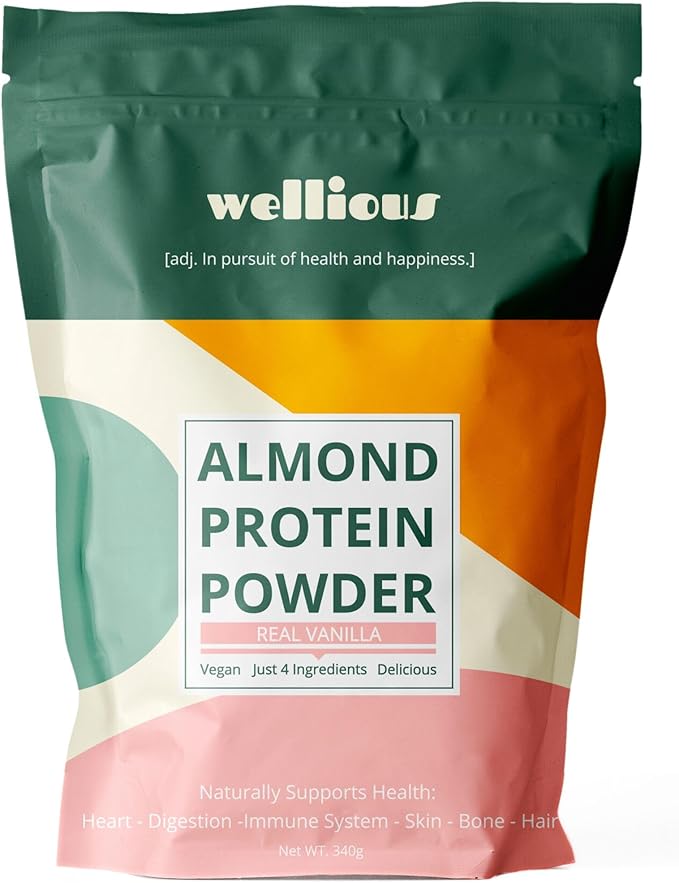 Clean Vegan Protein Powder Vanilla - Plant Based Protein, Dairy Free, for Gut Health, No Sodium, High Fiber, Keto Friendly, Non Dairy, Lactose Free Protein Powder