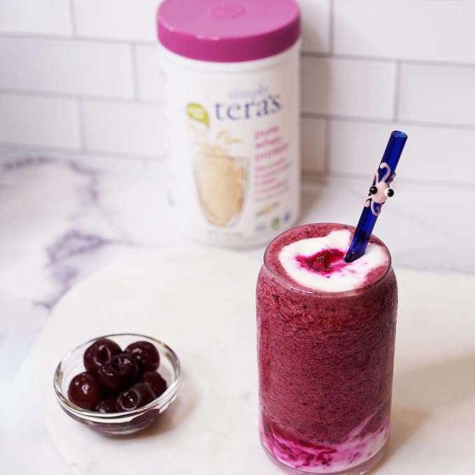 Simply Tera's Pure Whey Protein Powder - Vanilla Whey Protein Powder, Clean & Grass Fed Protein Powder, No Artificial Sweeteners, Non-GMO, Kosher, rBGH-Free, Soy-Free - Bourbon Vanilla, 24 oz