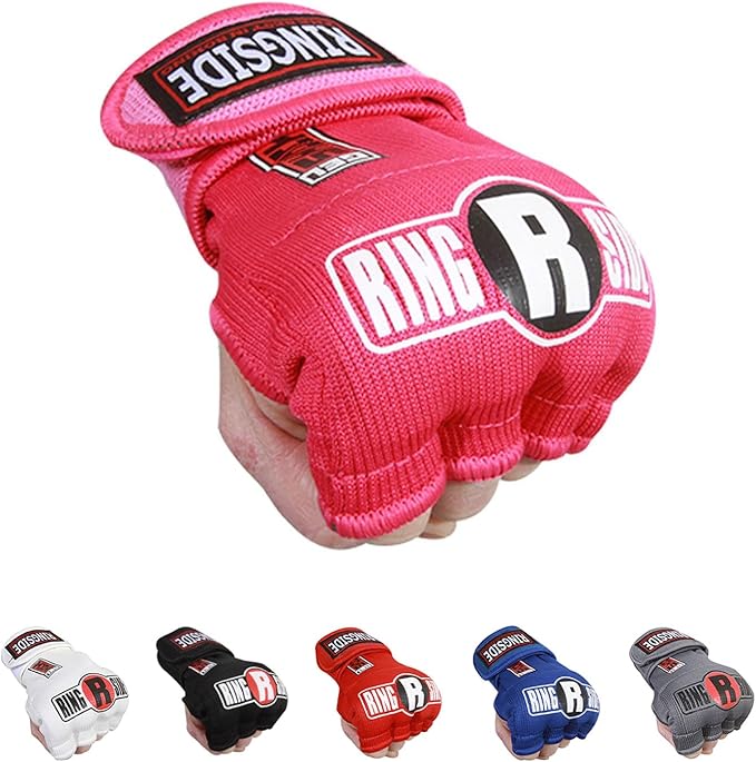 Ringside Gel Shock Quick Wraps, Impact-Absorbing Hand Wraps with Secure Support, Ideal for Boxing, MMA, Muay Thai, and Martial Arts, Inner Boxing Gloves for Men and Women