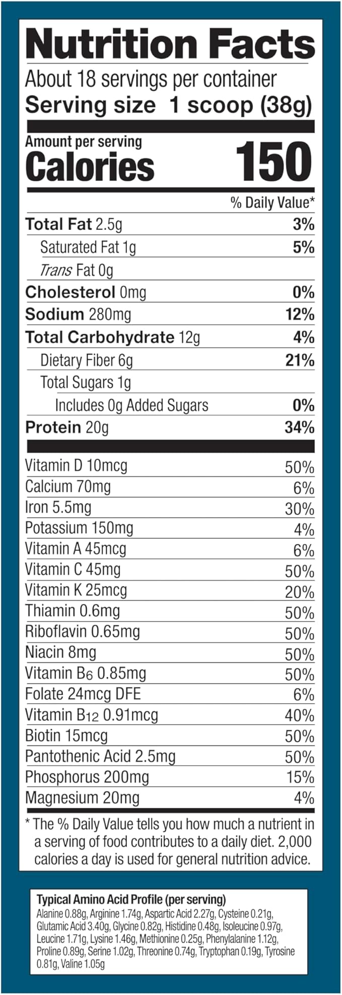 Vega All in One Nutrition Organic - 20g Plant-Based Pea Protein, Berry, 20 Servings, Vitamins A & C, Probiotics, Greens, Vegan, Keto, Gluten Free, 24.3oz (Packaging May Vary)