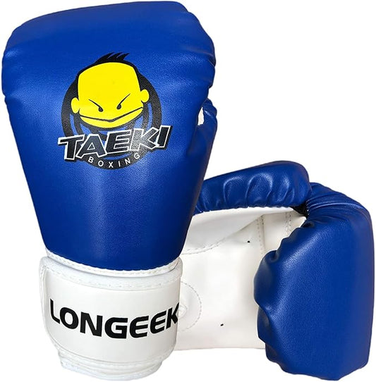 Longeek Kids Boxing Gloves for 3-8 Years Toddler Baby 4oz Fighting Training Punching Bag MMA