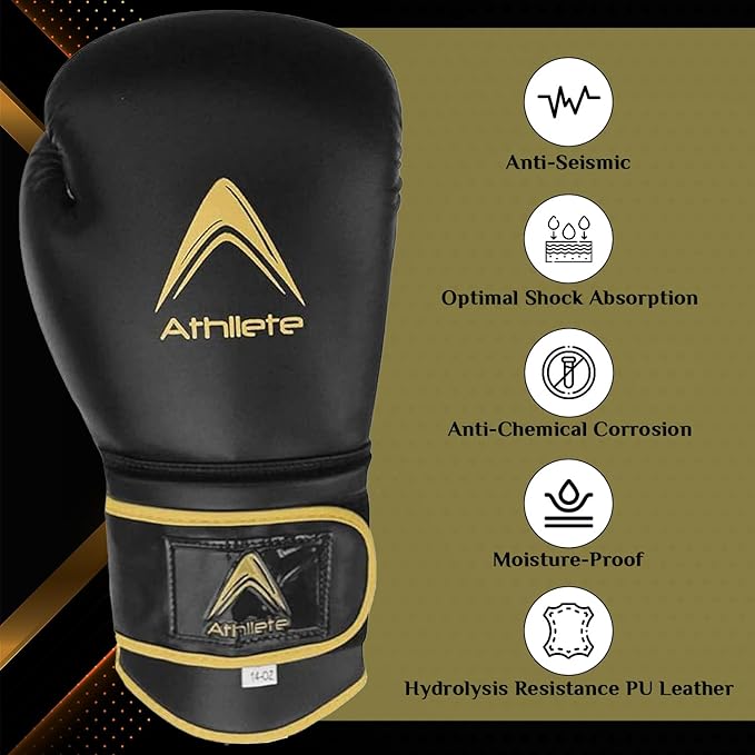 Durable and Comfortable Boxing Gloves Men and Boxing Gloves Women, Extra Thick Padding for Beginner Boxers and Training Fitness, Ideal for Both Men Boxer and Women Boxer