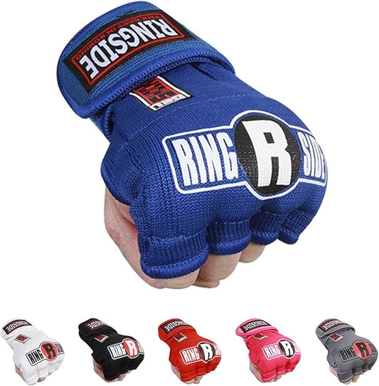 Ringside Gel Shock Quick Wraps, Impact-Absorbing Hand Wraps with Secure Support, Ideal for Boxing, MMA, Muay Thai, and Martial Arts, Inner Boxing Gloves for Men and Women