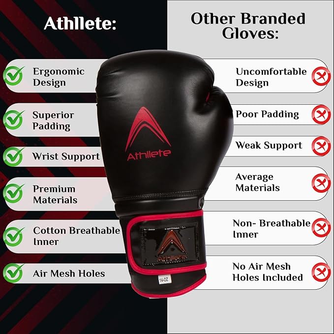 Durable and Comfortable Boxing Gloves Men and Boxing Gloves Women, Extra Thick Padding for Beginner Boxers and Training Fitness, Ideal for Both Men Boxer and Women Boxer