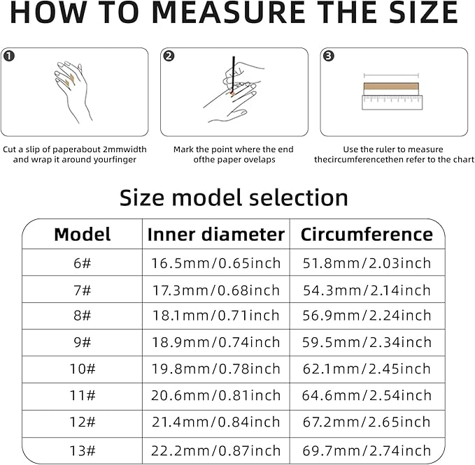 Smart Ring for Women Men -Health Tracker Ring with Heart Rate/Blood Oxygen/Sleep Tracker/Step Counter/10ATM Waterproof Fitness Tracker Ring，Free No Subscription Fee, for iOS&Android