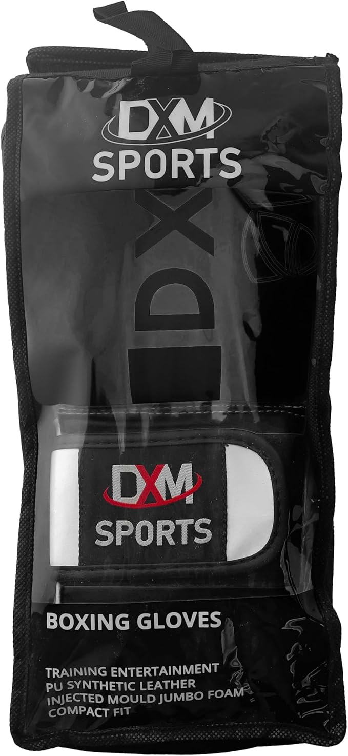 DXM SPORTS Boxing Gloves for Men & Women, Boxing Training Gloves, Kickboxing Gloves, Sparring Gloves, Heavy Bag Workout Gloves for Boxing, Kickboxing, Muay Thai, MMA