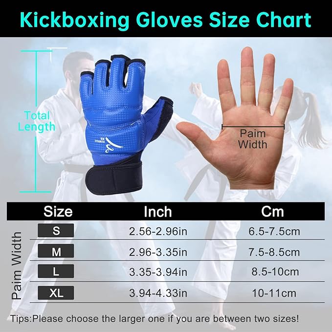 Kickboxing Sparring Gloves MMA Gloves Boxing Gloves for Men Women Kids Half Finger Punching Bag Gloves Fighting Gloves for Men Women Boxing Training