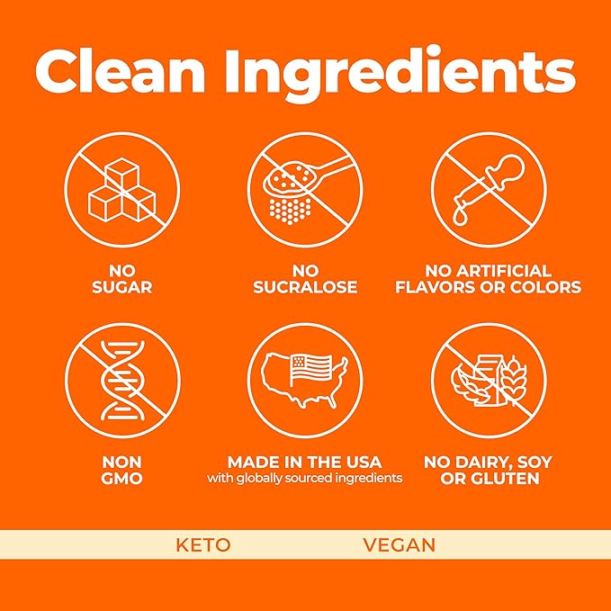 Pureboost Clean Energy Booster, Refreshing Energy Drink Mix with B12 Vitamins, Electrolytes, Antioxidants, Sugar-Free with No Sucralose (Citrus Sunrise, 30 Count)