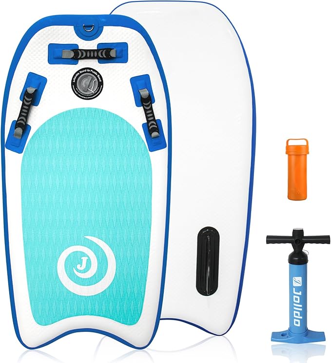Inflatable Bodyboard Lightweight Portable 40" Body Board for Adults and Kids Surfboards Body Boards for Beach River