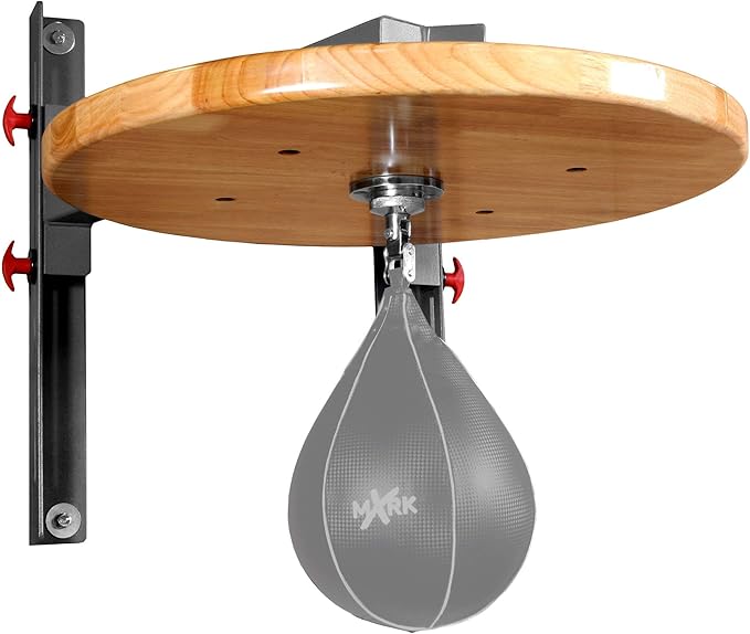 XMARK Professional Speed Bag Platform with Chain Swivel for MMA and Boxing