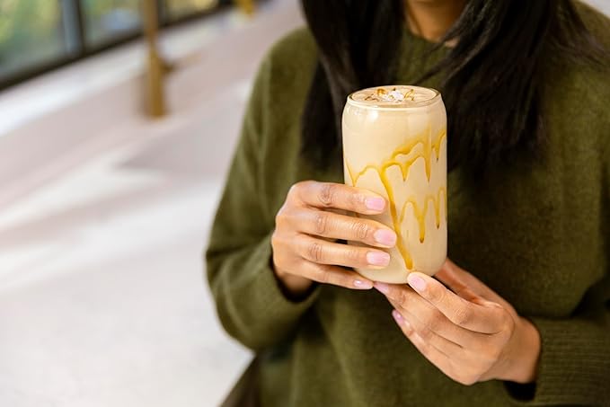 Amy Myers MD Paleo Protein Powder - with Collagen Peptides for Gut Health - Supports Hair, Skin & Nails - Non-GMO, Gluten-Free, Non-Dairy & More - Salted Caramel - 19.54 oz (20 Servings)