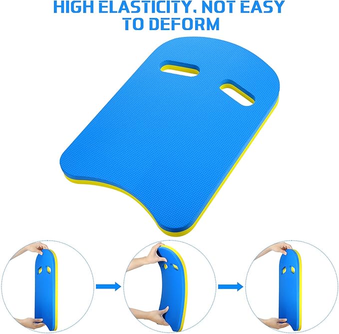 Kickboard Swimming Training Kick Board U Design Summer Aid Float Equipment EVA Foam with Integrated Hole Handle for Water Pool Accessories