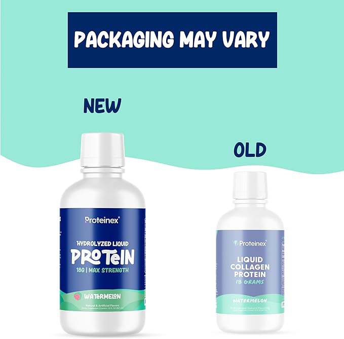 Medical Grade Liquid Hydrolyzed Protein Max Strength - Supports Wound Healing and Doctor Recommended- No Carbs, Zero Sugars & Ready to Drink Liquid Protein Drink (Watermelon, 30 Fl oz)