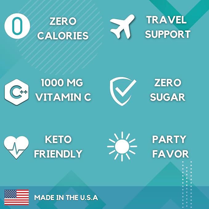 Electrolyte Powder Sugar-Free Hydration Packets Variety Pack HydroMATE 30 Sticks