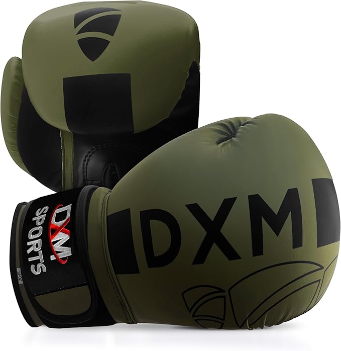 DXM SPORTS Boxing Gloves for Men & Women, Boxing Training Gloves, Kickboxing Gloves, Sparring Gloves, Heavy Bag Workout Gloves for Boxing, Kickboxing, Muay Thai, MMA