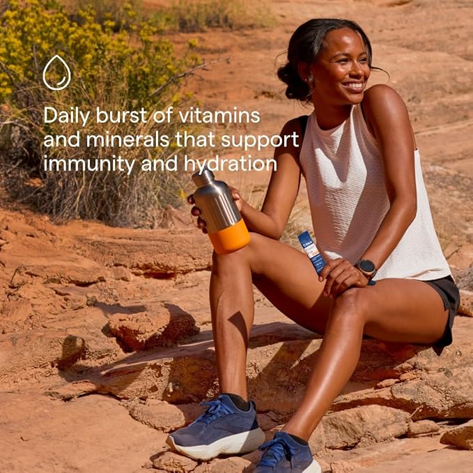 Trace Minerals Power Pak - Daily Health Support Supplement with Vitamins & Minerals - Power Packet Aids Immune Health & Hydration - Mix Powder Supports Bodily Functions - Lemon Lime (30 Servings)