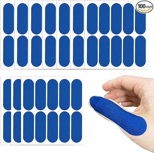 100 PCS Bowling Thumb Tape - Bowling Finger Tape - Thumb Tape Protector for Bowling(Multiple Colors, 1 x 2.8 Inches, Breathable)