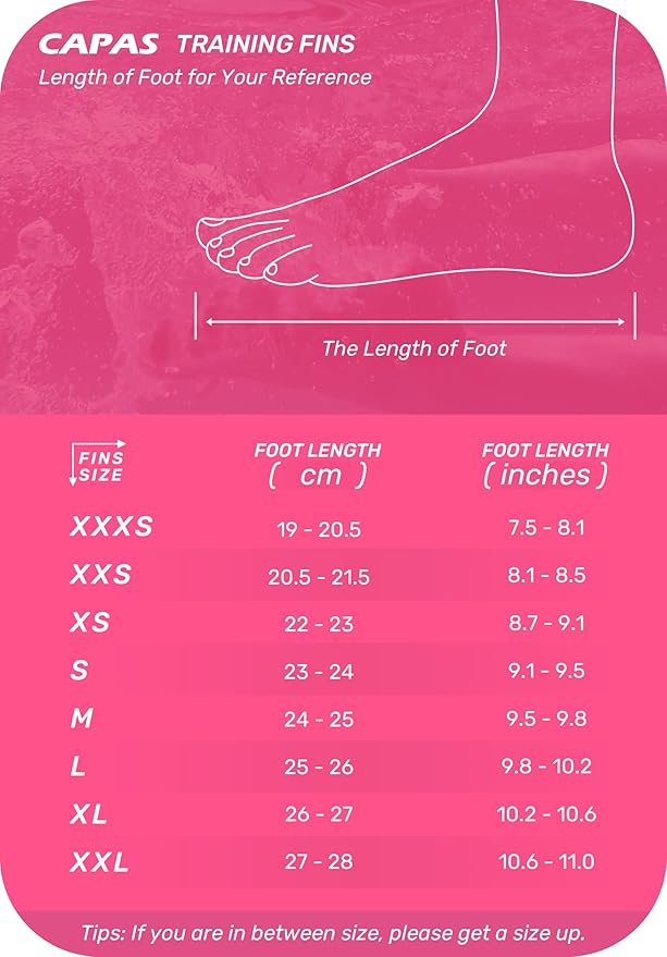 CAPAS Swim Training Fins Comfortable Silicone Lap Swimming Short Blade Floating Flippers with Mesh Bag for Adult Men Women Build Leg Strength