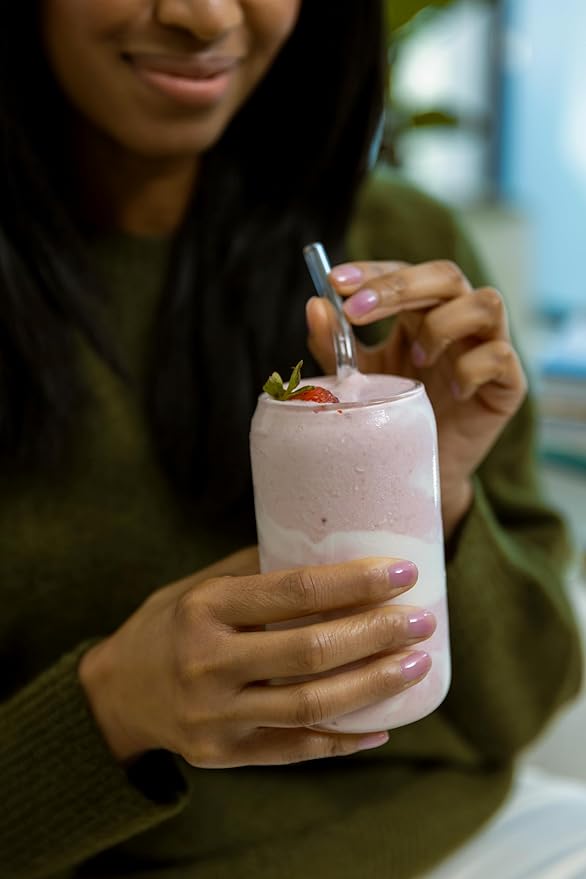 Amy Myers MD Paleo Protein Powder - Strawberries & Cream, 20 Servings - Collagen-Based Gut Function Support - Gluten-Free & Non-Dairy Protein Supplement